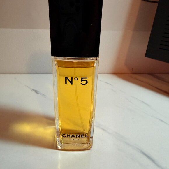 CHANEL Other - CHANEL No. 5, 3.4 oz EDT AUTHENTIC! NEW bottle minus a few sprays. No box